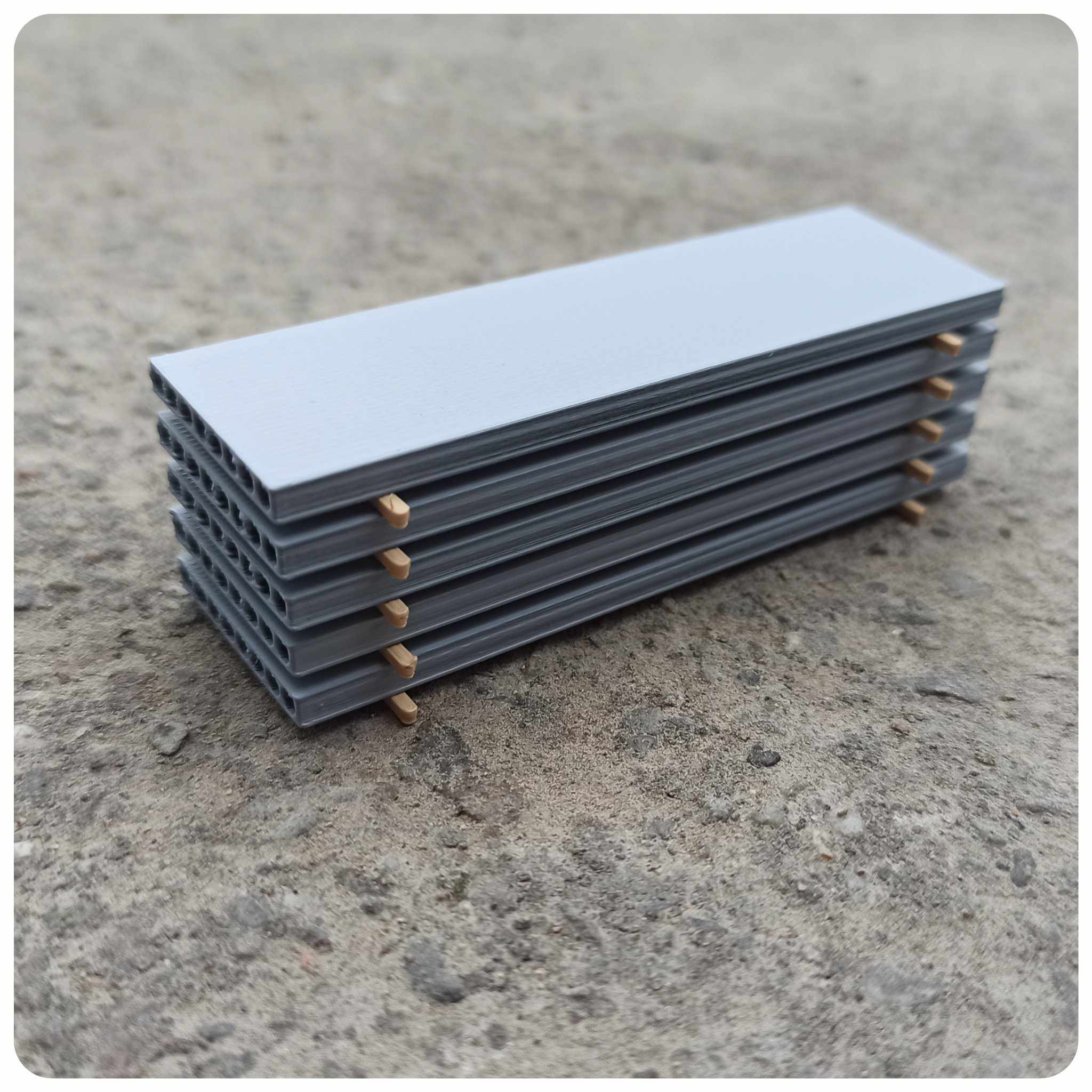 Betonové panely 1:50