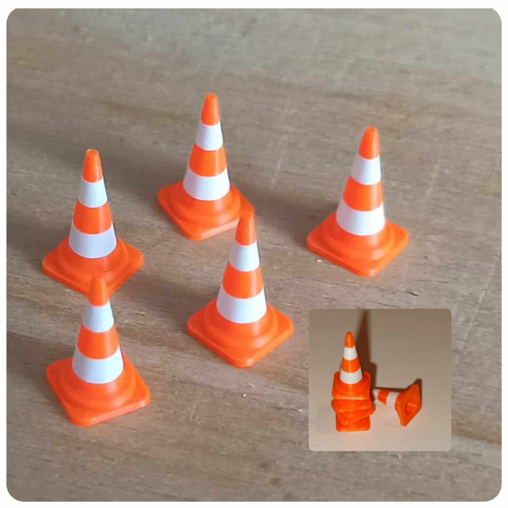 Dopravní kužely 1:43