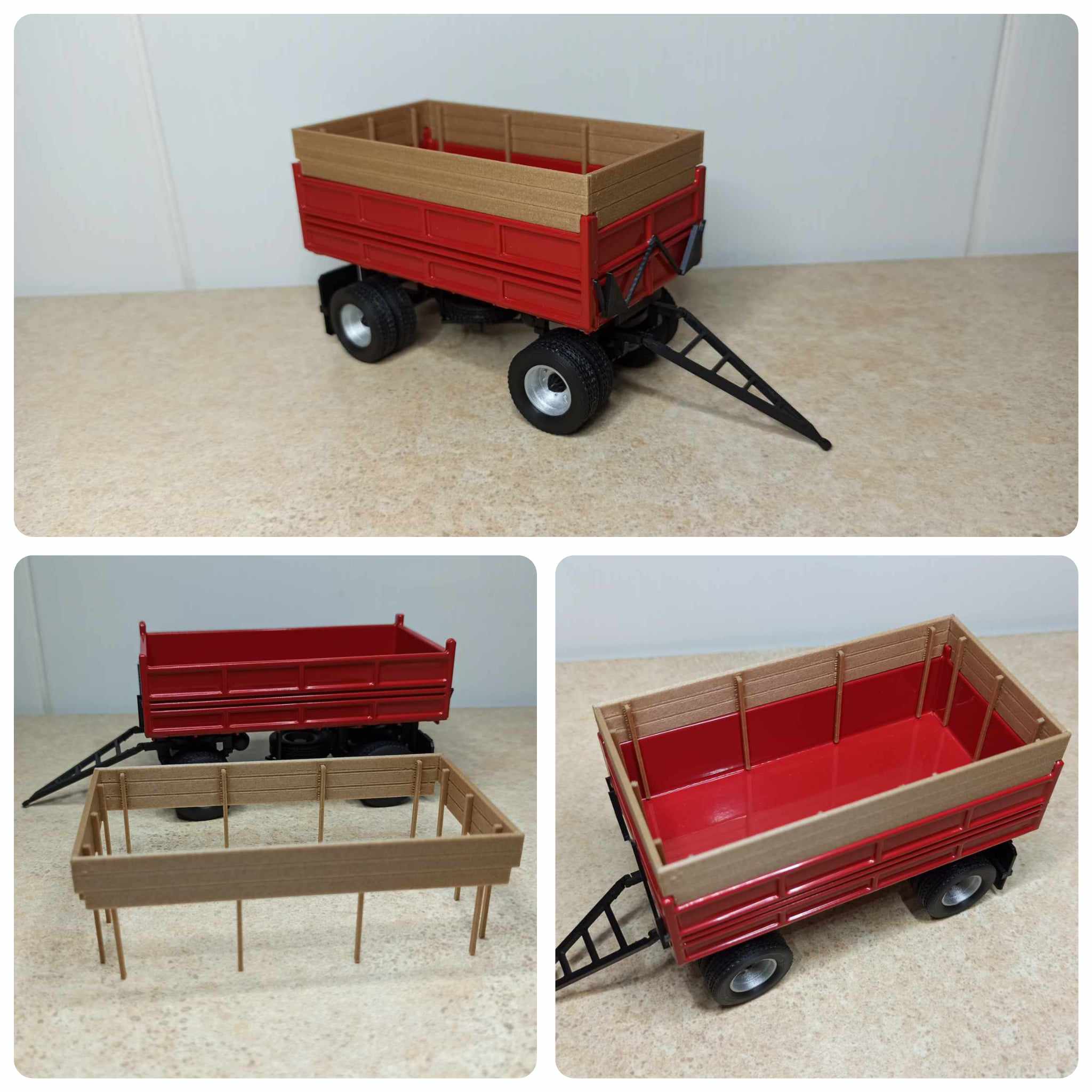 Dřevěná nástavba Tatra 815 1:43