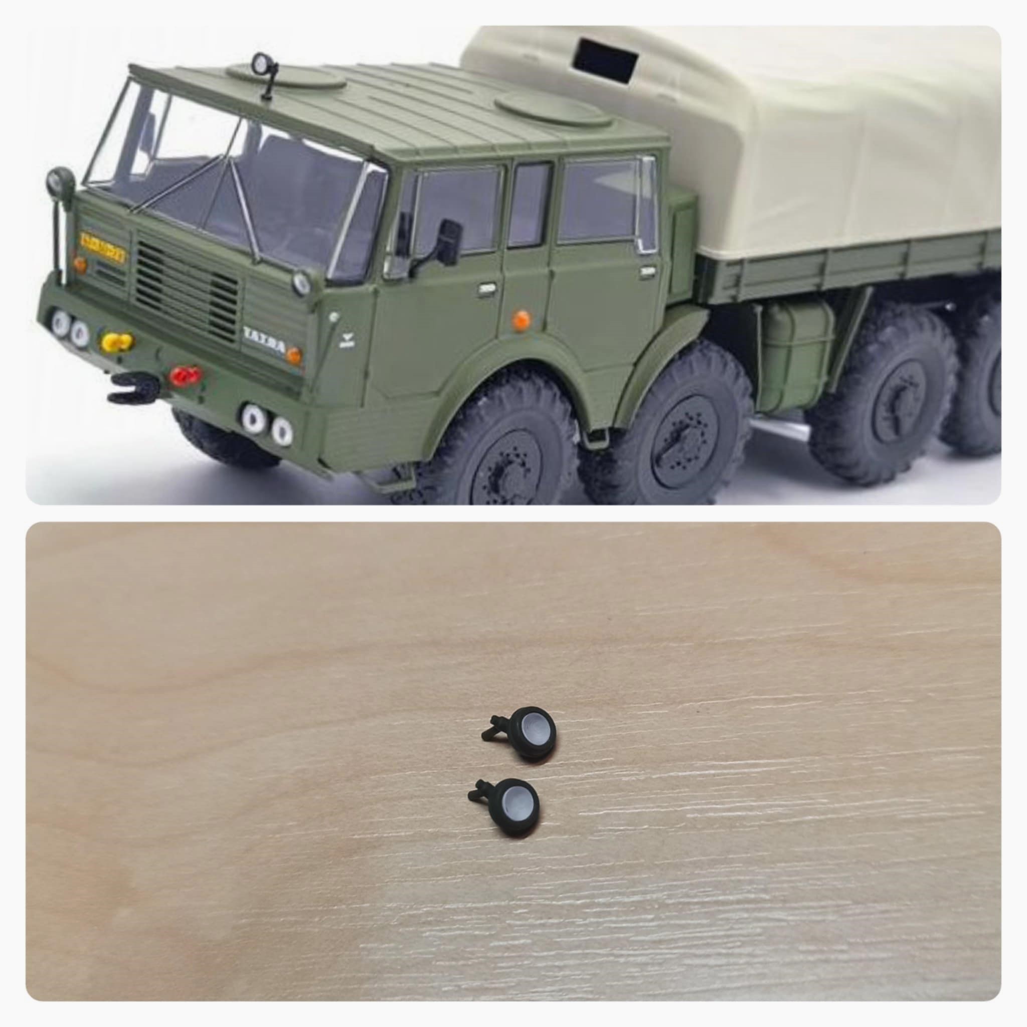 Přidavná světla T813 8x8 Kolos 1:43