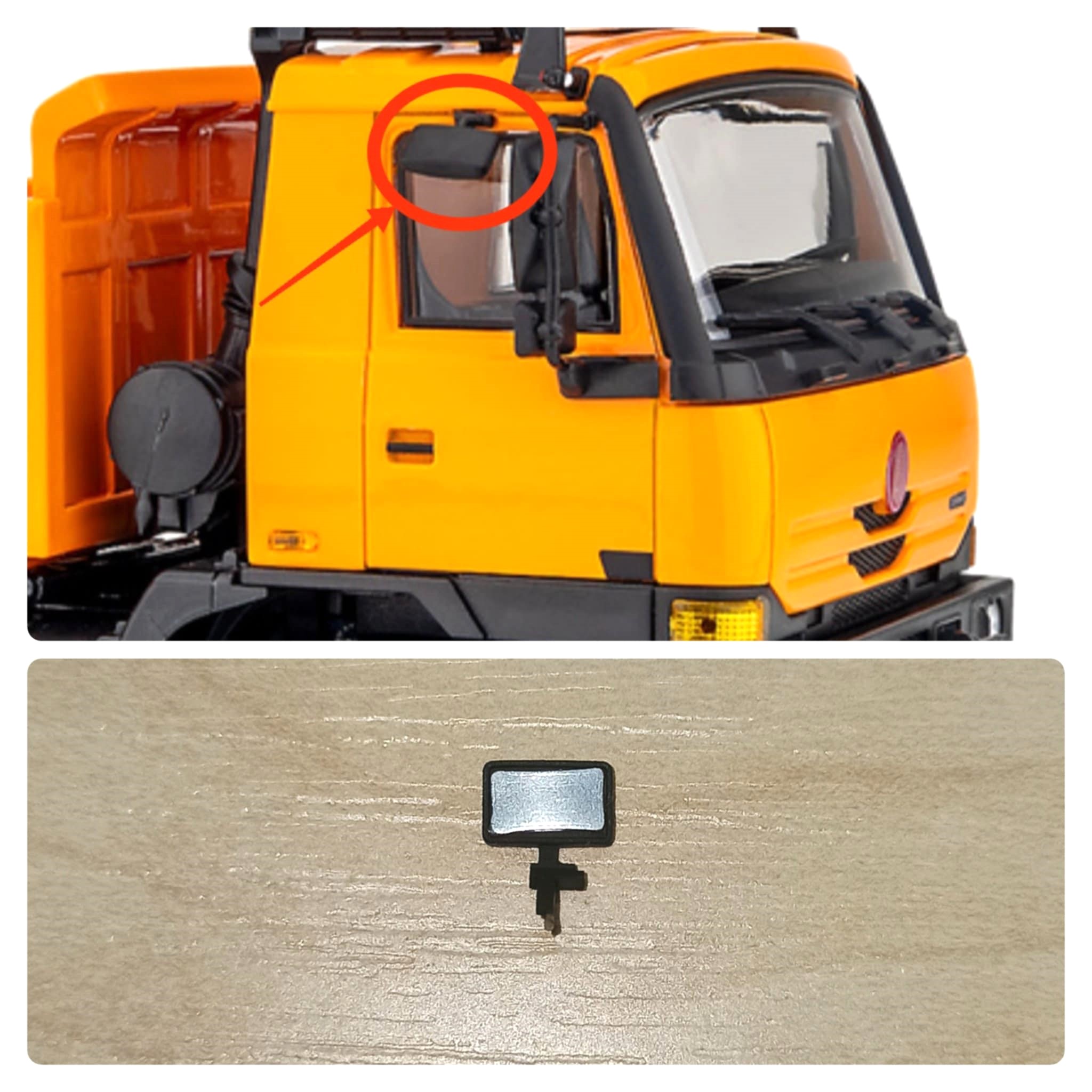 Rampové/blízkopohledové zrcátko T815 1:43