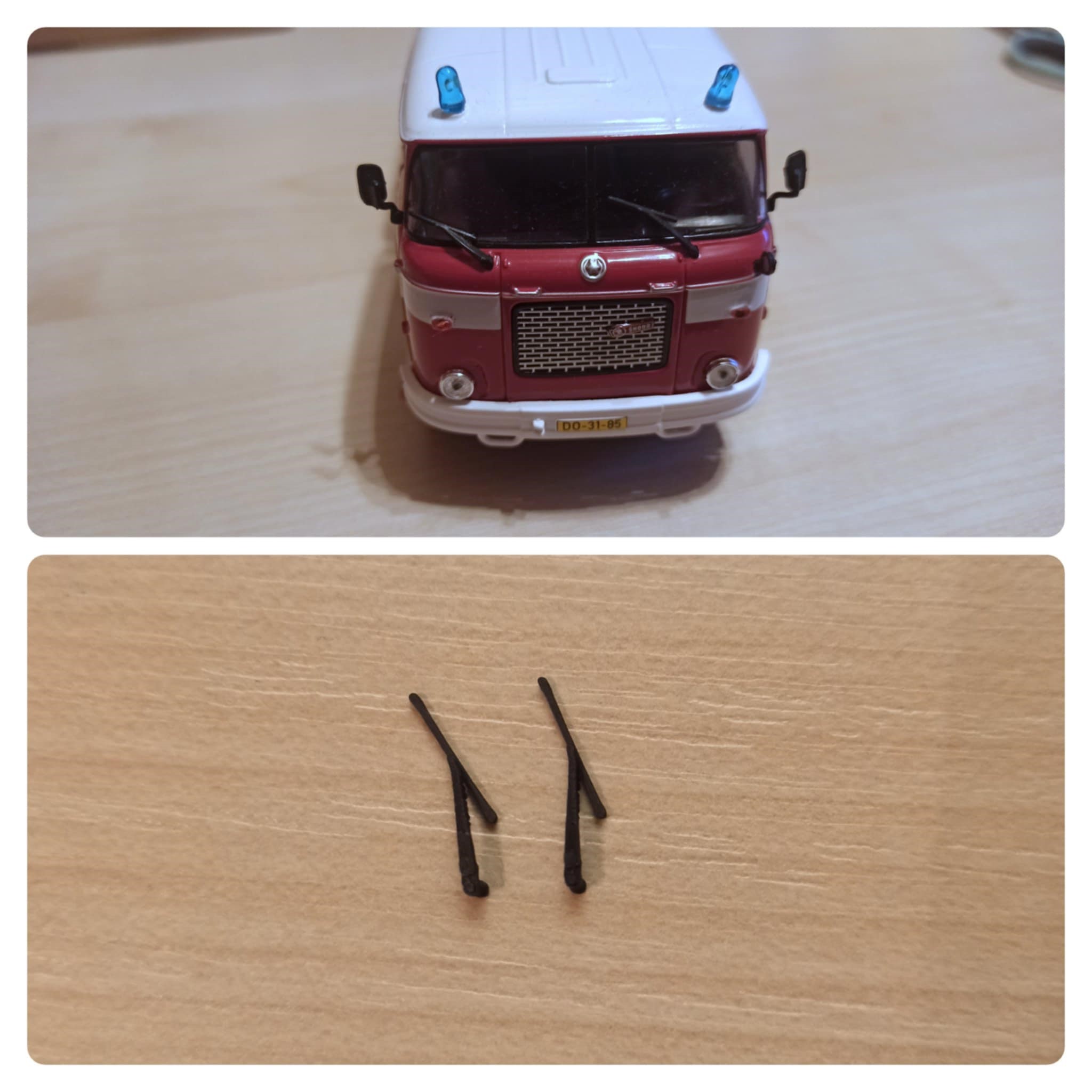 Stěrače Škoda Liaz 706 RTHP CAS 25 1:43