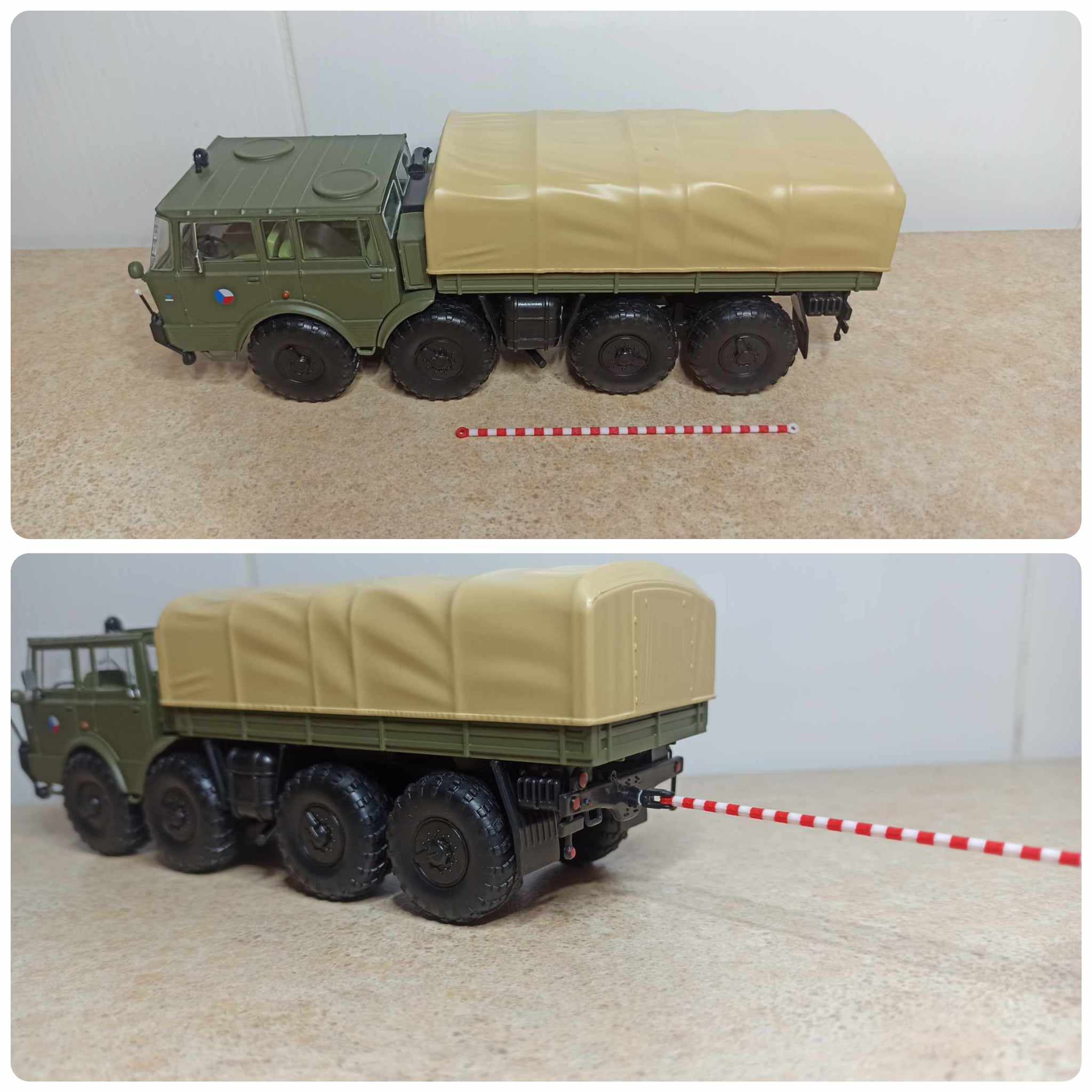 Tažná tyč 93mm 1:43