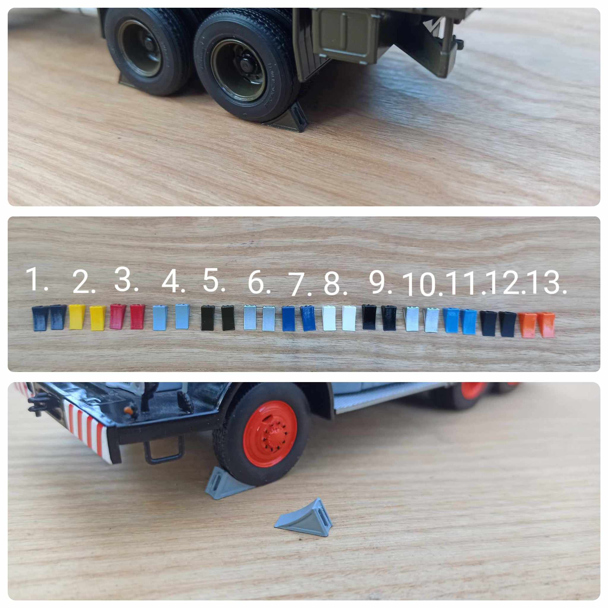 zakladaci klíny pod kola 1:43