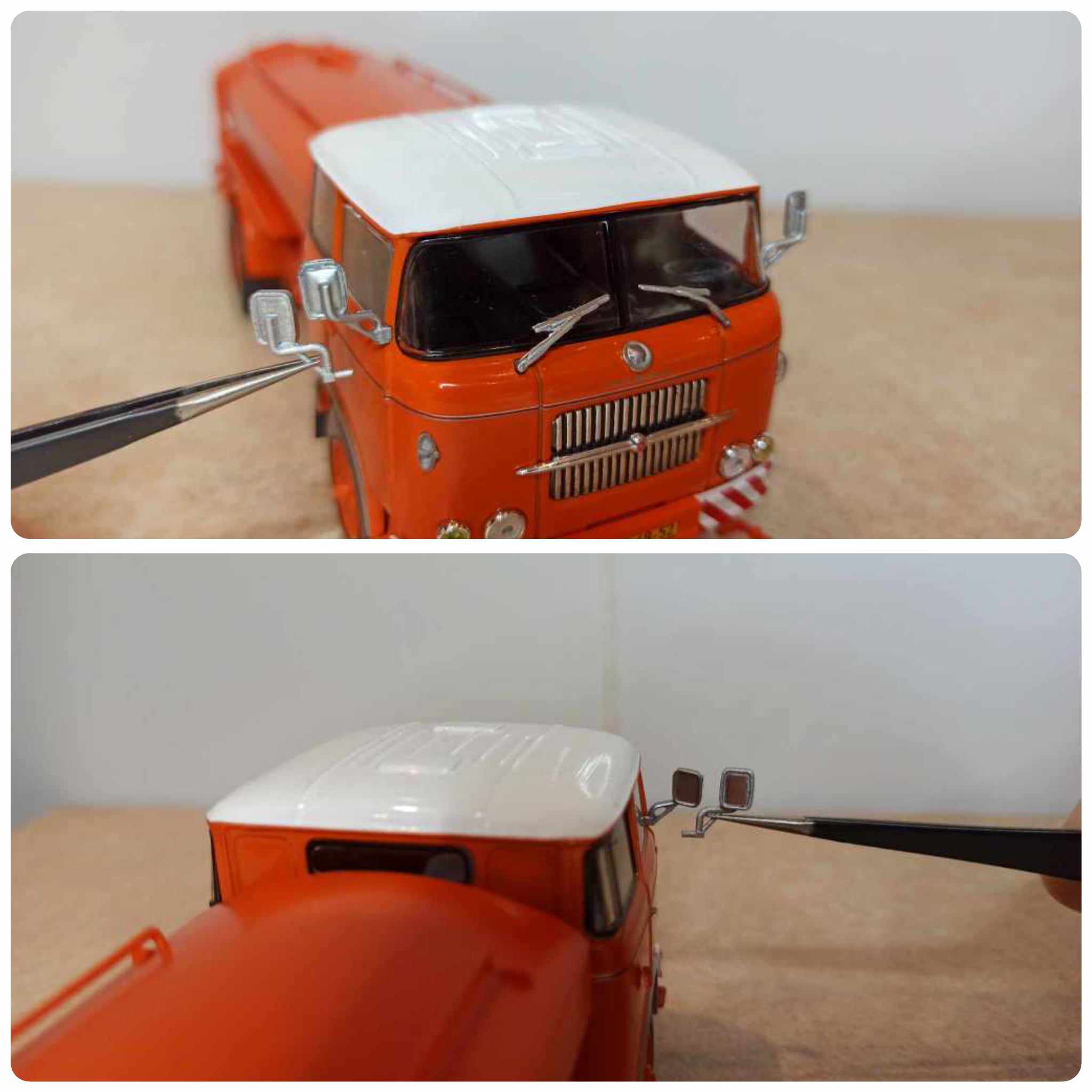 Zpětná zrcátka Liaz 706 RTH 1:43